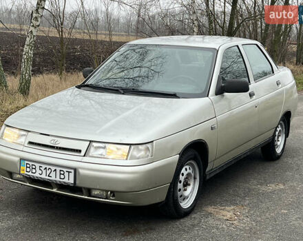 Серый ВАЗ 2110, объемом двигателя 1.6 л и пробегом 131 тыс. км за 2099 $, фото 1 на Automoto.ua