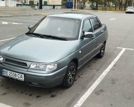 Серый ВАЗ 2110, объемом двигателя 1.6 л и пробегом 174 тыс. км за 1900 $, фото 1 на Automoto.ua
