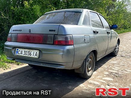 Серый ВАЗ 2110, объемом двигателя 1.6 л и пробегом 203 тыс. км за 1350 $, фото 1 на Automoto.ua