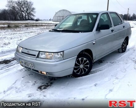 Серый ВАЗ 2110, объемом двигателя 1.6 л и пробегом 1160 тыс. км за 2000 $, фото 1 на Automoto.ua