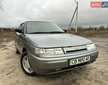Серый ВАЗ 2110, объемом двигателя 1.6 л и пробегом 163 тыс. км за 2250 $, фото 1 на Automoto.ua