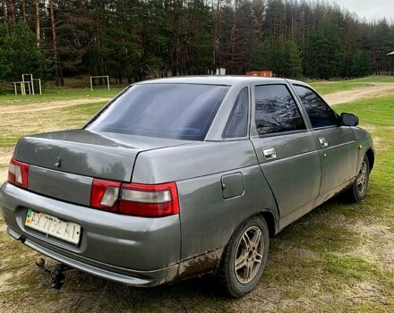Серый ВАЗ 2110, объемом двигателя 1.6 л и пробегом 400 тыс. км за 2000 $, фото 1 на Automoto.ua
