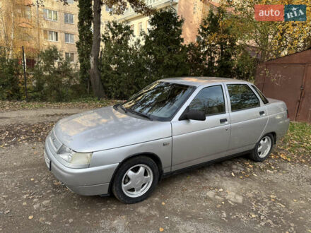 Сірий ВАЗ 2110, об'ємом двигуна 1.6 л та пробігом 42 тис. км за 3200 $, фото 1 на Automoto.ua