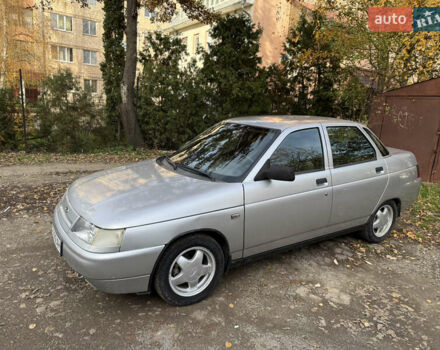 Серый ВАЗ 2110, объемом двигателя 1.6 л и пробегом 42 тыс. км за 3200 $, фото 1 на Automoto.ua