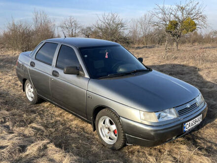 Серый ВАЗ 2110, объемом двигателя 1.6 л и пробегом 124 тыс. км за 2950 $, фото 1 на Automoto.ua