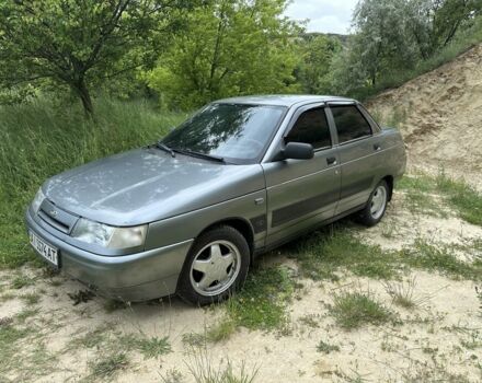 Серый ВАЗ 2110, объемом двигателя 1.6 л и пробегом 144 тыс. км за 1599 $, фото 1 на Automoto.ua