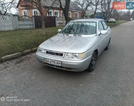 Серый ВАЗ 2110, объемом двигателя 1.6 л и пробегом 147 тыс. км за 1500 $, фото 1 на Automoto.ua