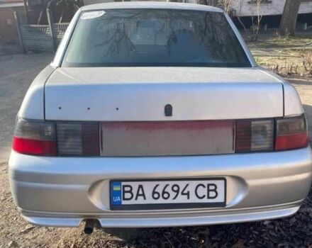 Серый ВАЗ 2110, объемом двигателя 1.6 л и пробегом 350 тыс. км за 594 $, фото 1 на Automoto.ua