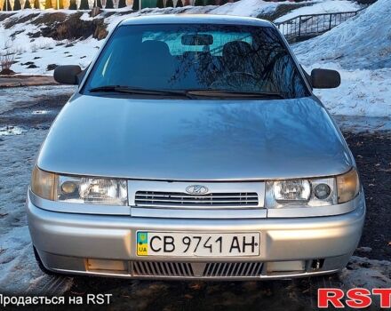 Серый ВАЗ 2110, объемом двигателя 1.6 л и пробегом 190 тыс. км за 1950 $, фото 1 на Automoto.ua