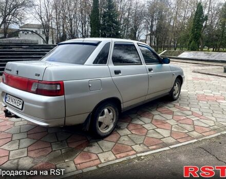 Серый ВАЗ 2110, объемом двигателя 1.6 л и пробегом 168 тыс. км за 2150 $, фото 1 на Automoto.ua