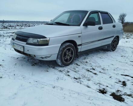 Серый ВАЗ 2110, объемом двигателя 1.6 л и пробегом 246 тыс. км за 1700 $, фото 1 на Automoto.ua