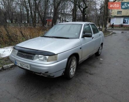 Серый ВАЗ 2110, объемом двигателя 1.6 л и пробегом 190 тыс. км за 1499 $, фото 1 на Automoto.ua