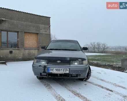 Серый ВАЗ 2110, объемом двигателя 1.6 л и пробегом 160 тыс. км за 2050 $, фото 1 на Automoto.ua