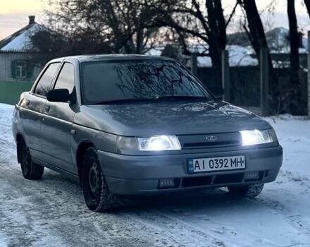 Серый ВАЗ 2110, объемом двигателя 1.6 л и пробегом 103 тыс. км за 2600 $, фото 1 на Automoto.ua