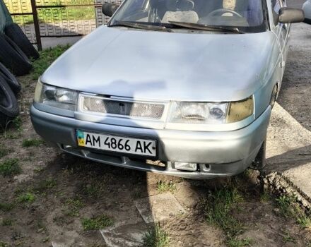 Сірий ВАЗ 2110, об'ємом двигуна 1.6 л та пробігом 425 тис. км за 1201 $, фото 1 на Automoto.ua