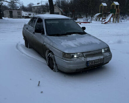 Серый ВАЗ 2110, объемом двигателя 1.5 л и пробегом 210 тыс. км за 1450 $, фото 1 на Automoto.ua