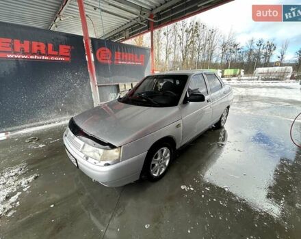 Серый ВАЗ 2110, объемом двигателя 1.6 л и пробегом 203 тыс. км за 1350 $, фото 1 на Automoto.ua