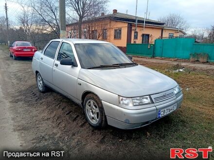 Серый ВАЗ 2110, объемом двигателя 1.6 л и пробегом 330 тыс. км за 1900 $, фото 1 на Automoto.ua