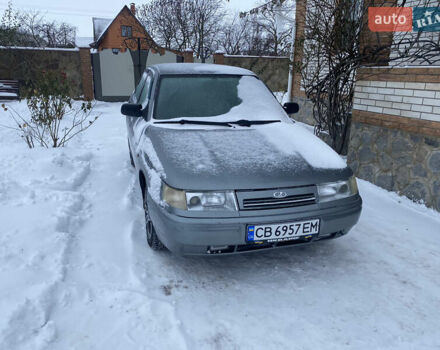 Серый ВАЗ 2110, объемом двигателя 1.6 л и пробегом 200 тыс. км за 2100 $, фото 1 на Automoto.ua