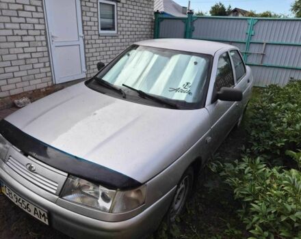 Серый ВАЗ 2110, объемом двигателя 1.6 л и пробегом 70 тыс. км за 2800 $, фото 1 на Automoto.ua