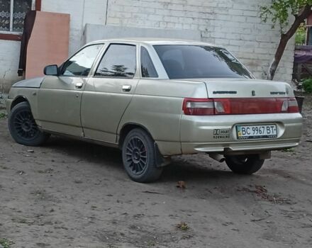 Серый ВАЗ 2110, объемом двигателя 2 л и пробегом 14 тыс. км за 1400 $, фото 1 на Automoto.ua