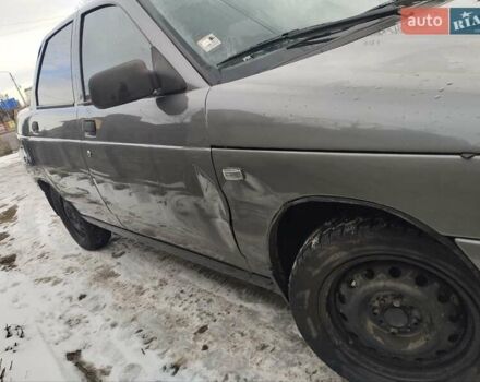 Сірий ВАЗ 2110, об'ємом двигуна 1.6 л та пробігом 147 тис. км за 1000 $, фото 1 на Automoto.ua