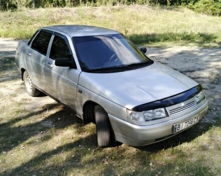 Серый ВАЗ 2110, объемом двигателя 1.6 л и пробегом 178 тыс. км за 1900 $, фото 1 на Automoto.ua
