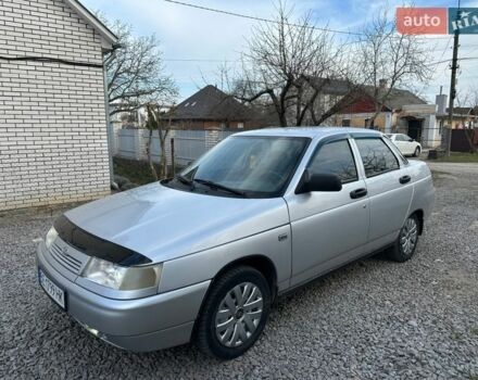 Серый ВАЗ 2110, объемом двигателя 1.6 л и пробегом 190 тыс. км за 2100 $, фото 1 на Automoto.ua