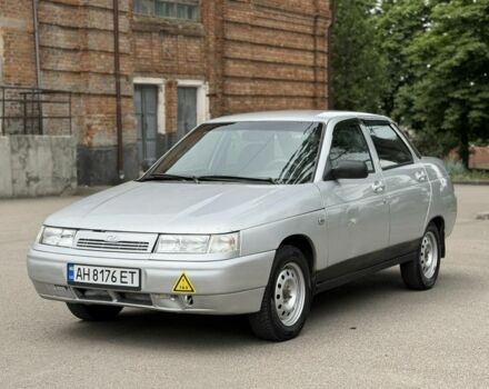 Серый ВАЗ 2110, объемом двигателя 1.6 л и пробегом 350 тыс. км за 1550 $, фото 1 на Automoto.ua