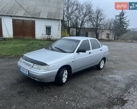 Сірий ВАЗ 2110, об'ємом двигуна 1.6 л та пробігом 245 тис. км за 1999 $, фото 1 на Automoto.ua