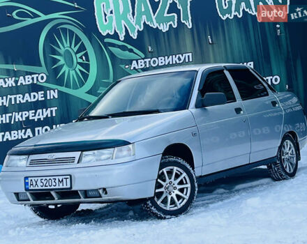 Серый ВАЗ 2110, объемом двигателя 1.6 л и пробегом 180 тыс. км за 3200 $, фото 1 на Automoto.ua