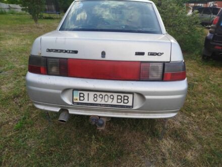 Сірий ВАЗ 2110, об'ємом двигуна 1.6 л та пробігом 56 тис. км за 1400 $, фото 1 на Automoto.ua