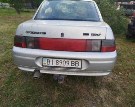 Сірий ВАЗ 2110, об'ємом двигуна 1.6 л та пробігом 56 тис. км за 1400 $, фото 1 на Automoto.ua