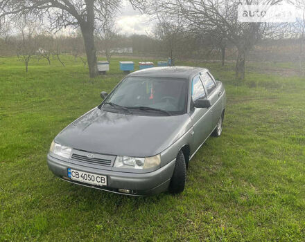 Серый ВАЗ 2110, объемом двигателя 1.6 л и пробегом 85 тыс. км за 3000 $, фото 1 на Automoto.ua