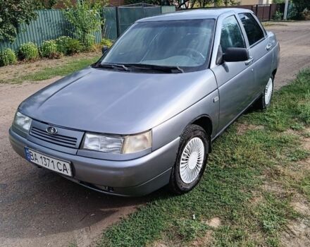 Серый ВАЗ 2110, объемом двигателя 1.6 л и пробегом 223 тыс. км за 1600 $, фото 1 на Automoto.ua