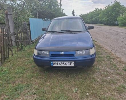 Синий ВАЗ 2110, объемом двигателя 1.5 л и пробегом 300 тыс. км за 1350 $, фото 1 на Automoto.ua