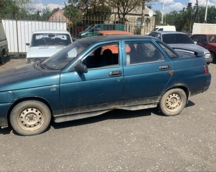 Синий ВАЗ 2110, объемом двигателя 1.6 л и пробегом 241 тыс. км за 646 $, фото 1 на Automoto.ua