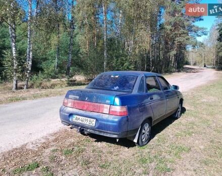 Синий ВАЗ 2110, объемом двигателя 1.5 л и пробегом 260 тыс. км за 1200 $, фото 7 на Automoto.ua