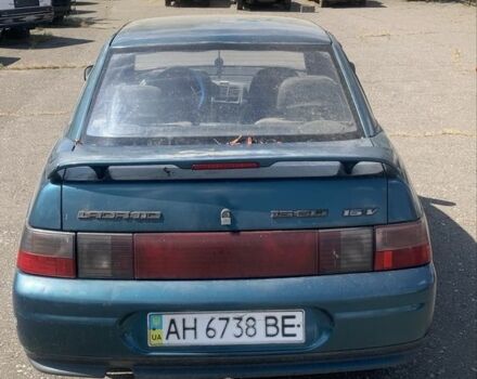 Синий ВАЗ 2110, объемом двигателя 1.6 л и пробегом 241 тыс. км за 646 $, фото 2 на Automoto.ua
