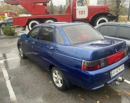 Синий ВАЗ 2110, объемом двигателя 1.6 л и пробегом 195 тыс. км за 2500 $, фото 1 на Automoto.ua