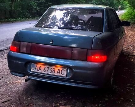 Синий ВАЗ 2110, объемом двигателя 1.5 л и пробегом 400 тыс. км за 1100 $, фото 2 на Automoto.ua