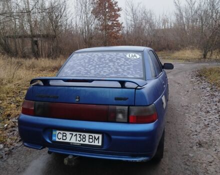 Синий ВАЗ 2110, объемом двигателя 1.5 л и пробегом 300 тыс. км за 1000 $, фото 4 на Automoto.ua
