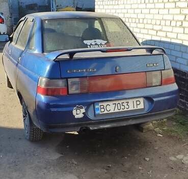 Синий ВАЗ 2110, объемом двигателя 1.5 л и пробегом 240 тыс. км за 477 $, фото 1 на Automoto.ua