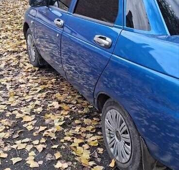 ВАЗ 2110 2002 в Кривом Роге на Automoto.ua Синий ВАЗ 2110, объемом двигателя 1.5 л и пробегом 277 тыс. км за 2500 $, фото 6 на Automoto.ua