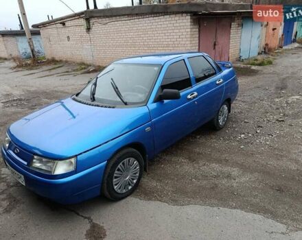 Синій ВАЗ 2110, об'ємом двигуна 1.5 л та пробігом 277 тис. км за 2100 $, фото 1 на Automoto.ua