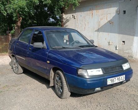 Синий ВАЗ 2110, объемом двигателя 1.5 л и пробегом 161 тыс. км за 1400 $, фото 2 на Automoto.ua