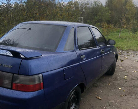 Синий ВАЗ 2110, объемом двигателя 1.5 л и пробегом 204 тыс. км за 1400 $, фото 4 на Automoto.ua