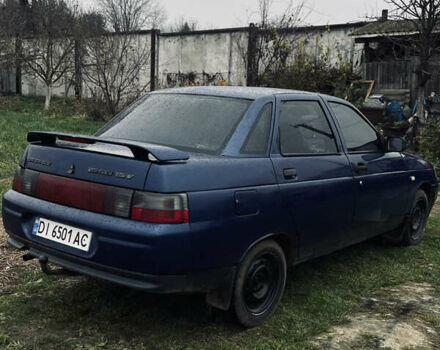 Синий ВАЗ 2110, объемом двигателя 1.5 л и пробегом 380 тыс. км за 900 $, фото 1 на Automoto.ua
