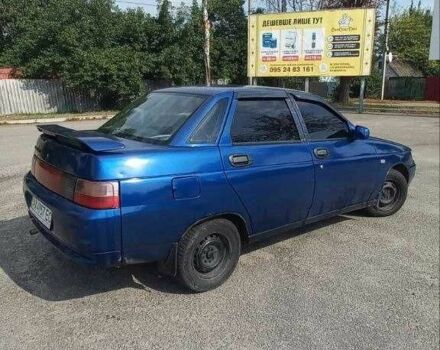 Синий ВАЗ 2110, объемом двигателя 1.6 л и пробегом 200 тыс. км за 1449 $, фото 5 на Automoto.ua