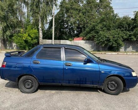 Синий ВАЗ 2110, объемом двигателя 1.6 л и пробегом 200 тыс. км за 1449 $, фото 12 на Automoto.ua